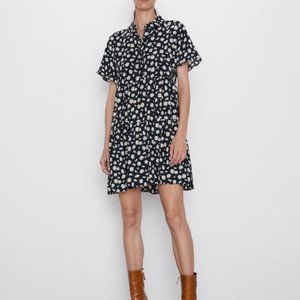 Zara Daisy Sunflower Print Dress
